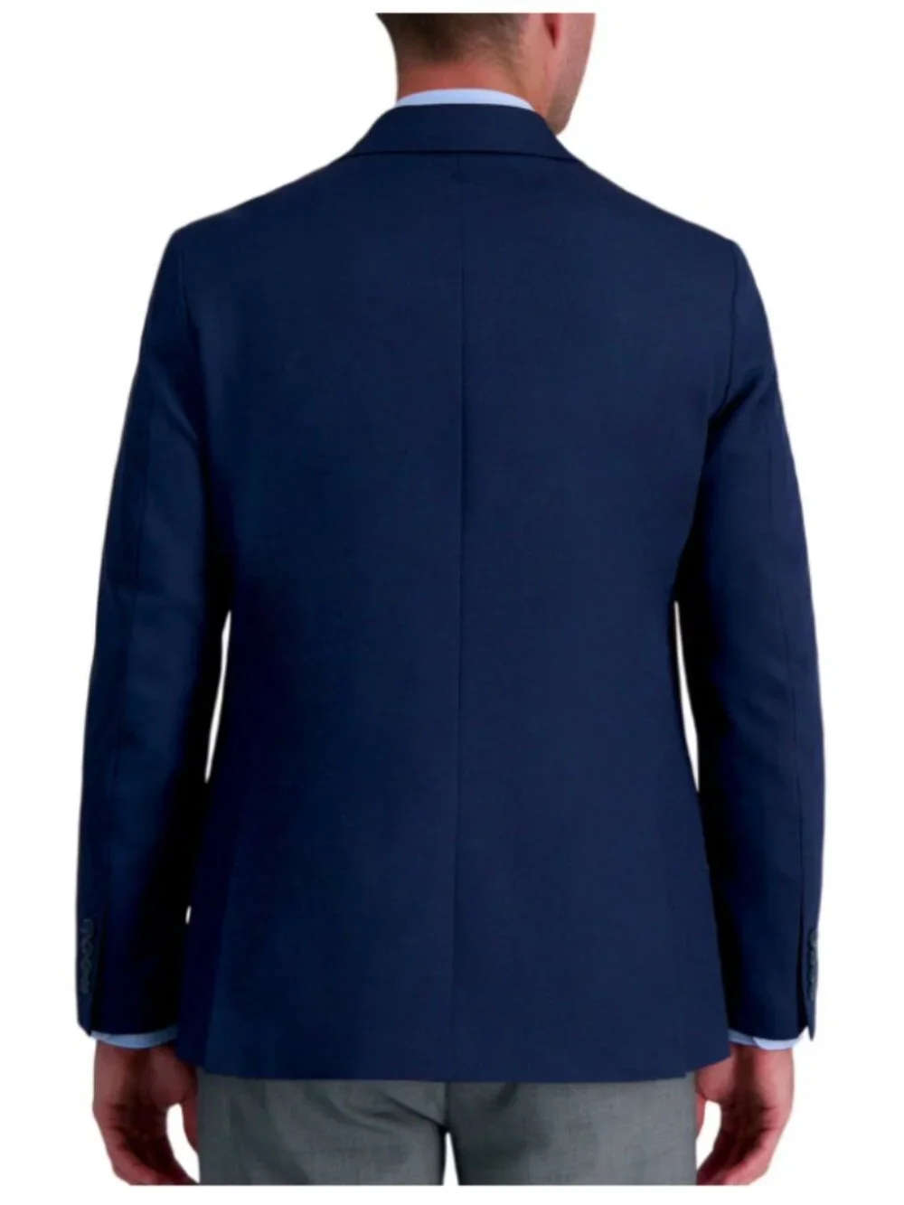Haggar Men's Stretch Gabardine Tailored Fit Travel Blazer